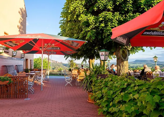 Landgasthaus Heiterer Blick 宾馆 *